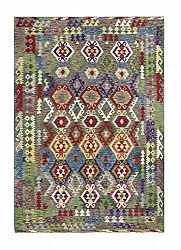 Orientalsk Teppe - Vegi Kelim Hand Woven - 199 x 290 cm