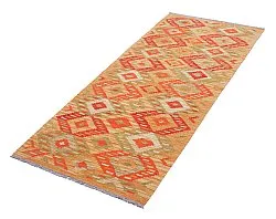 Orientalsk Teppe - Vegi Kelim Hand Woven - 83 x 201 cm
