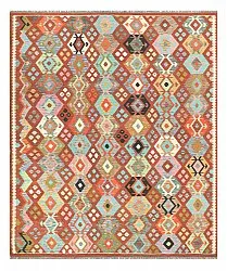 Orientalsk Teppe - Vegi Kelim Hand Woven - 253 x 295 cm