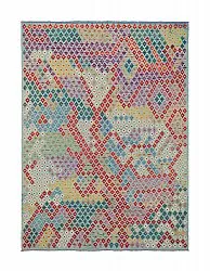 Orientalsk Teppe - Vegi Kelim Hand Woven - 211 x 288 cm