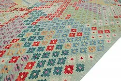 Orientalsk Teppe - Vegi Kelim Hand Woven - 211 x 288 cm