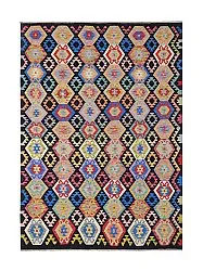 Orientalsk Teppe - Vegi Kelim Hand Woven - 204 x 294 cm