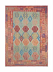 Orientalsk Teppe - Vegi Kelim Hand Woven - 196 x 292 cm