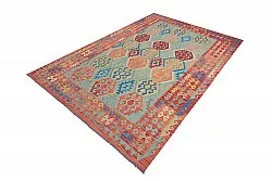 Orientalsk Teppe - Vegi Kelim Hand Woven - 196 x 292 cm