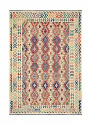 Orientalsk Teppe - Vegi Kelim Hand Woven - 202 x 293 cm