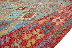 Orientalsk Teppe - Vegi Kelim Hand Woven - 199 x 295 cm