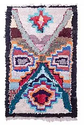 Marokkansk Boucherouite-teppe 200 x 125 cm