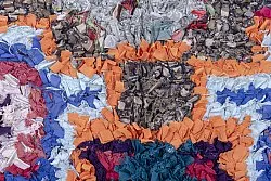 Marokkansk Boucherouite-teppe 200 x 125 cm