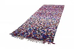 Marokkansk Boucherouite-teppe 370 x 145 cm