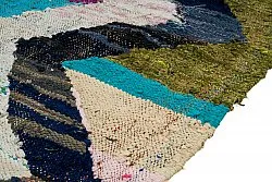 Marokkansk Boucherouite-teppe 135 x 230 cm