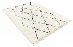 Kelim-teppe Marokkansk Beni Ourain 235 x 170 cm