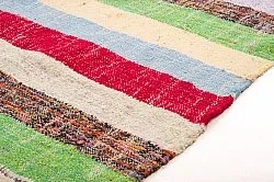 Marokkansk Boucherouite-teppe 125 x 215 cm