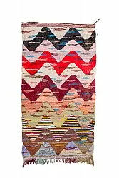 Marokkansk Boucherouite-teppe 160 x 295 cm