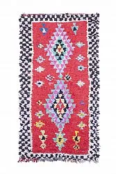 Marokkansk Boucherouite-teppe 245 x 135 cm