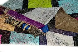 Marokkansk Boucherouite-teppe 135 x 230 cm