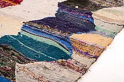 Marokkansk Boucherouite-teppe 155 x 325 cm