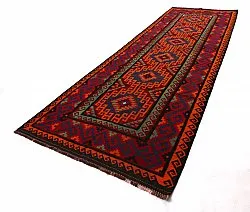 Orientalsk kelimteppe 401 x 161 cm