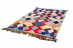 Marokkansk Boucherouite-teppe 150 x 255 cm