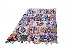 Marokkansk Boucherouite-teppe 245 x 130 cm
