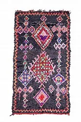 Marokkansk Boucherouite-teppe 265 x 165 cm