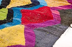 Marokkansk Boucherouite-teppe 140 x 275 cm