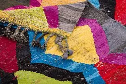 Marokkansk Boucherouite-teppe 140 x 275 cm