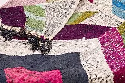 Marokkansk Boucherouite-teppe 130 x 240 cm