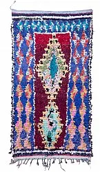 Marokkansk Boucherouite-teppe 245 x 135 cm