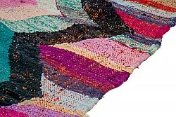 Marokkansk Boucherouite-teppe 130 x 235 cm