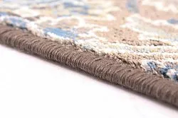 Wilton-teppe - Sanandaj (blå-beige)
