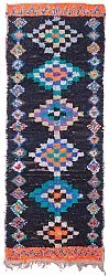 Marokkansk Boucherouite-teppe 330 x 115 cm