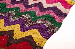 Marokkansk Boucherouite-teppe 125 x 235 cm