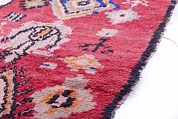Marokkansk Boucherouite-teppe 240 x 90 cm