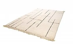 Kelim-teppe Marokkansk Beni Ourain 200 x 315 cm