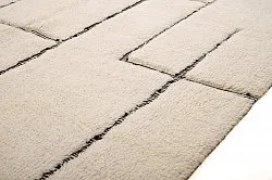 Kelim-teppe Marokkansk Beni Ourain 200 x 315 cm