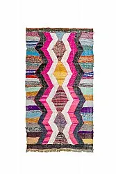 Marokkansk Boucherouite-teppe 150 x 255 cm