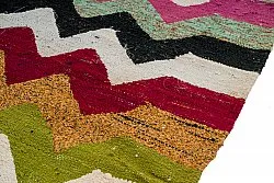 Marokkansk Boucherouite-teppe 120 x 235 cm