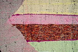 Marokkansk Boucherouite-teppe 130 x 230 cm