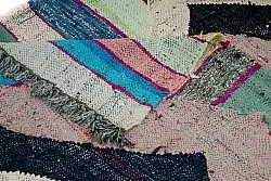 Marokkansk Boucherouite-teppe 130 x 230 cm
