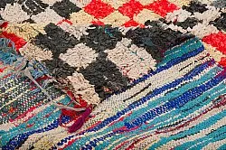 Marokkansk Boucherouite-teppe 360 x 125 cm