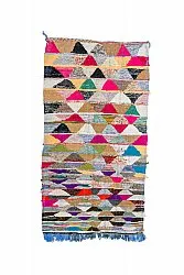 Marokkansk Boucherouite-teppe 150 x 255 cm