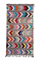 Marokkansk Boucherouite-teppe 150 x 275 cm