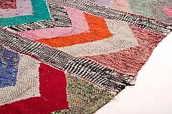 Marokkansk Boucherouite-teppe 150 x 275 cm
