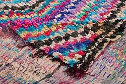 Marokkansk Boucherouite-teppe 305 x 155 cm