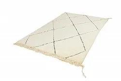 Kelim-teppe Marokkansk Beni Ourain 155 x 265 cm