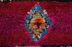 Marokkansk Boucherouite-teppe 145 x 305 cm