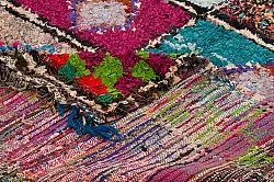 Marokkansk Boucherouite-teppe 145 x 305 cm