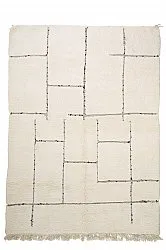 Kelim-teppe Marokkansk Beni Ourain 210 x 295 cm