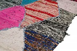 Marokkansk Boucherouite-teppe 125 x 225 cm