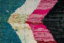 Marokkansk Boucherouite-teppe 125 x 240 cm